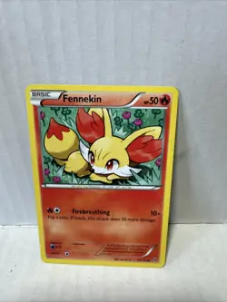 2015 Pokemon Card XY Breakthrough Fennekin 25/162 - Image 1