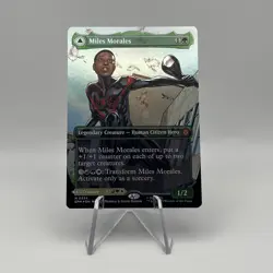 MTG -Miles Morales - 0234 - Borderless - Foil - Marvel's Spider-Man - Image 1