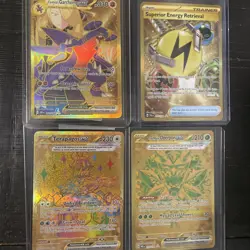 19-Card Pokemon Lot - Charizard EX, Gardevoir EX, Gold Rares, Art Rares, Promo - Image 1