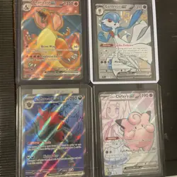 19-Card Pokemon Lot - Charizard EX, Gardevoir EX, Gold Rares, Art Rares, Promo - Image 2