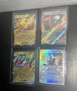 Pokemon TCG 4 Card Lot 3 Ex 1 Poke Ball Zapdos Iron Treads Noivern Duraludon NM - Image 1