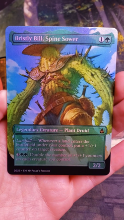Bristly Bill, Spine Sower FOIL Proxy Playtest Card with Custom Art Design - Image 2
