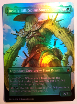 Bristly Bill, Spine Sower FOIL Proxy Playtest Card with Custom Art Design - Image 3