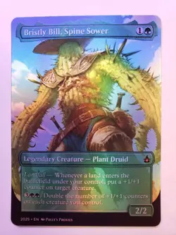 Bristly Bill, Spine Sower FOIL Proxy Playtest Card with Custom Art Design - Image 4