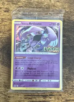 Pokemon Card TCG Evolving Skies Prerelease Build N Battle Kit Articuno SWSH123 - Image 1