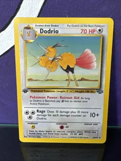 Dodrio 34/64 1st Edition NM Jungle Set Non-Holo Pokemon Card - Image 1