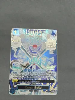Manga Cross Guild OP09-057 Buggy ONE PIECE Card The Best vol.2 English PRB-02 - Image 1