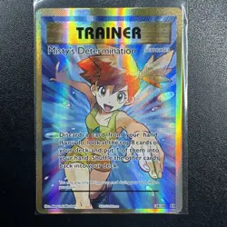 Pokemon TCG Misty's Determination Full Art Ultra Rare Card 108/108 XY Evolutions - Image 1