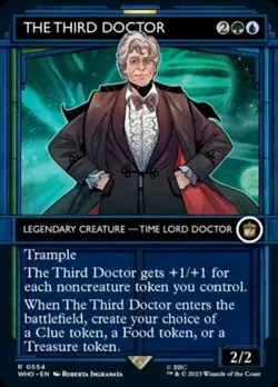 Near Mint, English - 1 x MTG The Third Doctor - Foil - Showcase Universes Beyond - Image 1