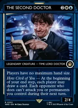Near Mint, English - 1 x MTG The Second Doctor - Showcase Universes Beyond: Doct - Image 1