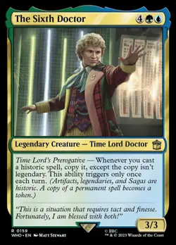Near Mint, English - 2 x MTG The Sixth Doctor Universes Beyond: Doctor Who - Image 1