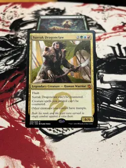 Surrak Dragonclaw Pre-built Commander Deck MTG Red/Blue/Green Deck - Image 1