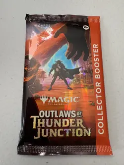 Outlaws of Thunder Junction Collector Booster Pack New Sealed Magic MTG - Image 3