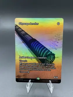 2025 MTG Avatar The Last Airbender Cityscape Leveler Eternal-Legal Foil M 0053 - Image 1