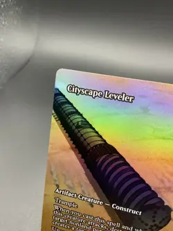 2025 MTG Avatar The Last Airbender Cityscape Leveler Eternal-Legal Foil M 0053 - Image 3