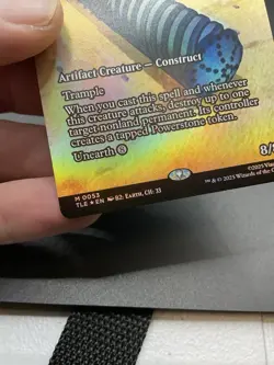 2025 MTG Avatar The Last Airbender Cityscape Leveler Eternal-Legal Foil M 0053 - Image 5