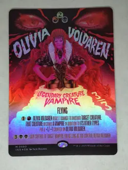 MTG Olivia Voldaren FOIL Borderless - INR / 0490 - - Image 1