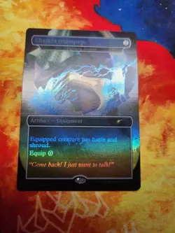 Chancla relampago - Lightning Greaves (Rainbow Foil) - Secret Lair NM - Image 1