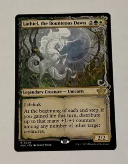 MTG Lathiel, the Bounteous Dawn - March of the Machine: MUL SHOWCASE NM - Image 1
