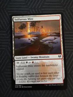 mtg sulfurous mire kaldheim - Image 1