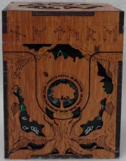 MTG Commander Deck Box TEMUR GREEN/BLUE/RED standard Magic the Gathering - Image 2