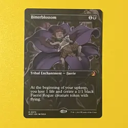 Bitterblossom | Anime Borderless | M | 72 | WOT | Magic: The Gathering - Image 1