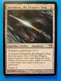 MTG 1x Tatsumasa, the Dragon's Fang # 270 Champions of Kamigawa Magic the x1 HP - Image 1