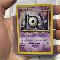 Pokemon 2001 Pokemon Unown [N] 50/75 Neo Discovery MP+ Vintage Nintendo Card TCG - Image 1