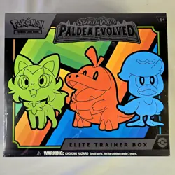 Pokemon TCG: Scarlet & Violet - Paldea Evolved Elite Trainer Box. Factory Sealed 820650853661 - Image 1