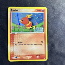 Pokemon TCG Torchic EX Crystal Guardians 65/100 Reverse Holo Common Starter - Image 1