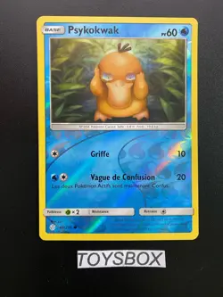 Carte Pokemon Psykokwak Reverse 40/236 / Bloc SL Eclipse Cosmique SL12 / Exc FR - Image 2