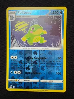 Politoed 032/196 Reverse Holo Rare LP - Pokemon TCG Sw&Sh Lost Origin LOR - Image 1