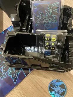 Pokemon TCG - Phantasmal Flames Elite Trainer Box ETB opened Box/no packs/promo - Image 2