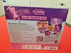 Pokemon sword & shield Fusion Strike ETB Elite Trainer Box NEW SEALED - Image 4