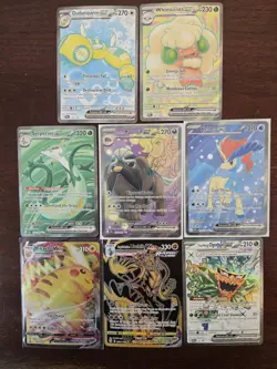 Pokemon TCG Modern EX Lot Bundle of 8 Near Mint-LP (EX, V, English) - Image 1