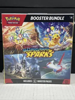 Pokemon TCG Scarlet & Violet Surging Sparks Booster Bundle Sealed 6 Packs NEW ?? - Image 1