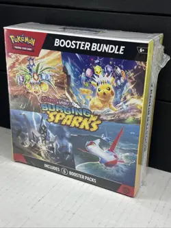 Pokemon TCG Scarlet & Violet Surging Sparks Booster Bundle Sealed 6 Packs NEW ?? - Image 2