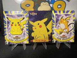 Pikachu Pokemon Topps Vintage Mixed Lot TV Animation Series 1999 - Image 1