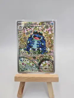 Seismitoad Illustration Rare 105/086 Pokemon Black Bolt English NM - Image 3