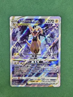 Zeraora VSTAR GG43/GG70 Crown Zenith: Galarian Gallery Holo Pokemon TCG - Image 2