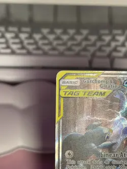 Pokemon TCG Garchomp & Giratina GX SM193 Black Star Promo DMG - Image 2