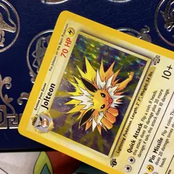 1999 POKEMON TCG JOLTEON JUNGLE HOLO FOIL 1ST EDITION 4/64 LP - Image 3