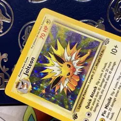 1999 POKEMON TCG JOLTEON JUNGLE HOLO FOIL 1ST EDITION 4/64 LP - Image 4