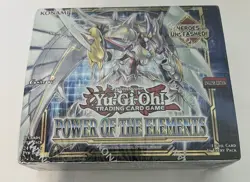 Yu-Gi-Oh! Power of the Elements (Unlimited) Booster Box Sealed! - Image 1