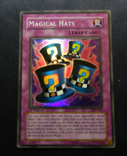???? 1996 Yu-Gi-Oh! | MAGICAL HATS 1st EDITION PSV-033 Super Rare | Never Played - Image 1