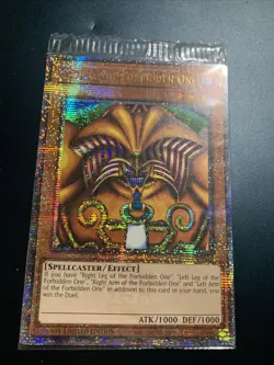 Exodia the forbidden one QCR SEALED Yugioh! - Image 1