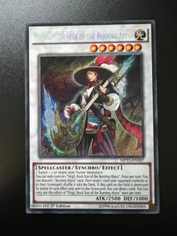 Virgil, Rock Star of the Burning Abyss MP15-EN187 Secret 1st Ed Near Mint Yugioh - Image 1