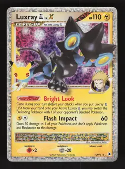 Luxray LV X 109/111 Pokemon Celebrations Classic Collection Holo Card - Image 1