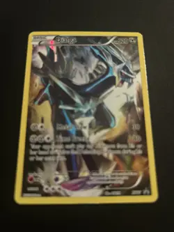 Pokemon TCG Dialga XY Black Star Promos Holo Card XY77 - Image 1