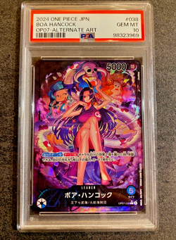 Boa Hancock OP07-038 500 Years in the Future PSA 10 ONE PIECE Card Game Japanese - Image 1